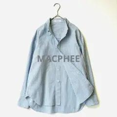 トゥモローランド MACPHEE ファインオックスフォード ボタンダウン シャツ