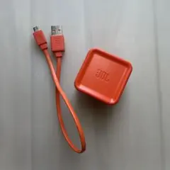 JBL 電源アダプタ ACアダプタ　USB ケーブル オレンジ 純正
