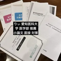 愛知医科大学 2024年度入試資料