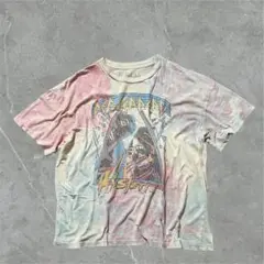 【雰囲気抜群】DEF LEPPARD HYSTERIAタイダイロックT2XL