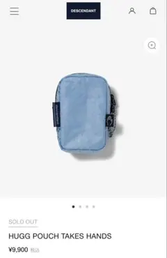 新品descendant HUGG POUCH TAKES HANDS
