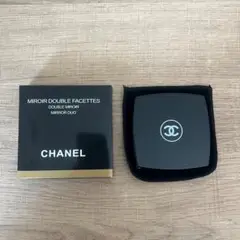 【ラスト一つ】CHANEL コンパクトダブルミラー ブラック ノベルティ