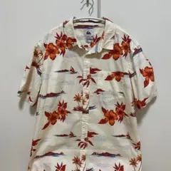 Quiksilver 半袖アロハシャツ