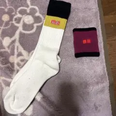 希少価値❗️ユニクロ Federer RF フェデラー ソックス リストバンド ❗️ UNIQLO ユニクロ Federer フェデラー リストバンド テニス
