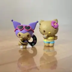 日焼けキティ クロミちゃん サンリオ キャラクターセット