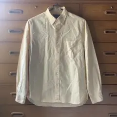 ビームスプラス　ボタンダウンオックスフォードシャツ　イエロー