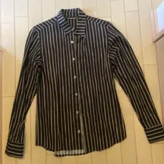 【お値下げ】マリメッコ ヨカポイカシャツ　黒ｘ茶　Ｓ
