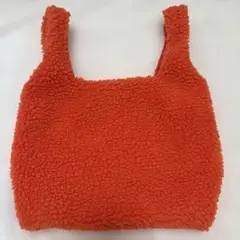 Another Edition ボアバッグ　オレンジ