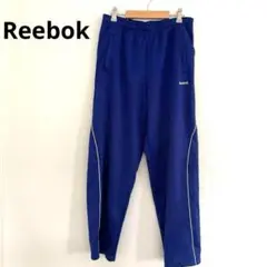 Reebok ジャージ ブルー ウエストゴム 紐なし M