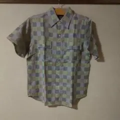 新品　旧ジョーマッコイチェック柄 半袖シャツ