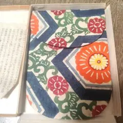丹波黒谷和紙スナップボタンポーチ
