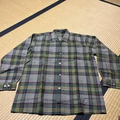 新品 未使用 メンズ 紳士服 シャツ ブラウス チェック Mサイズ