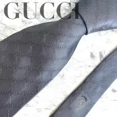 GUCCI グッチ ネクタイ GG柄 シルク100% 0059
