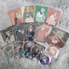 呪術廻戦 カード 缶バッジ セット