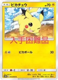 【8/24まで】ポケモンカード ピカチュウ C SM9a ピカボール　美品