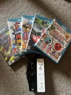 Wii U ゲームソフト 5本とコントローラーセット