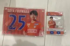 アルビレックス新潟　藤原奏哉　フォトスタンド　インスタ風アクリルキーホルダー