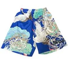 Swag half pants 和柄　S