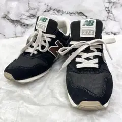 美品 New Balance 373 ブラック/ブラウン 26.5cm