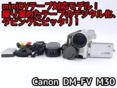 miniDVのダビングに! Canon ビデオカメラ DM-FV M30