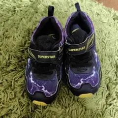 MOONSTAR SUPERSTAR 紫色 スニーカー 17.0cm　EE