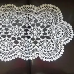 ~9/2 特別価格 ロング レース 約100x33Cm 65