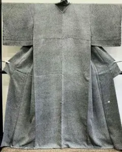 お値下げ★作家物 正絹 縮緬地 叩き染め 袷小紋