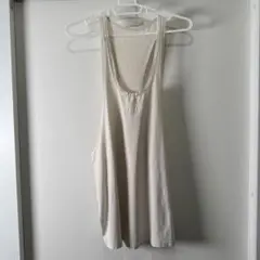 YOUNGLA タンクトップ ホワイトL