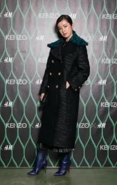 新品未使用☆ KENZO Hu0026M コラボ LONG WOOL BLEND コート