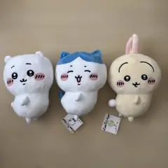ちいかわ　おしりふりふり　BIGぬいぐるみ3体セット