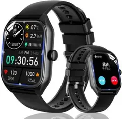 スマートウォッチ Bluetooth通話機能 音楽再生 電卓機能 活動量計