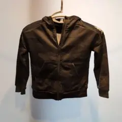 adidas ダークグリーン パーカー 120cm