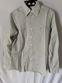 LACOSTE ストライプ長袖シャツ サイズ2