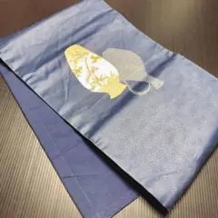 帯【名古屋帯】お太鼓 壺柄☆リメイク素材☆着物☆ おまとめ割有り❣️