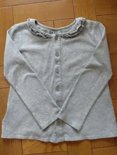COMME CA ISM グレー カーディガン 120cm