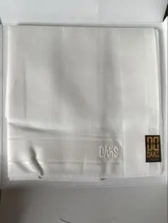 DAKS ホワイトハンカチ メンズ 冠婚葬祭