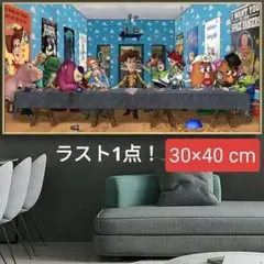 【新品】トイストーリー キャンバスアートポスター インテリア ディズニー グッズ