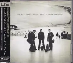 《美品》２【U2 / オール・ザット・ユー・キャント・リーヴ・ビハインド】帯付