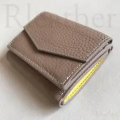 最高級トゴレザー 本革 3つ折り ミニ財布 小さい財布2