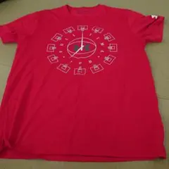Under Armour バスケットボール Tシャツ 赤
