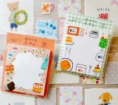 (*˙˘˙*)”ꕤ ひとことふせん 純喫茶＆だがし 付箋 メモ 。