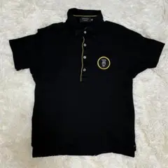 【EPOCA UOMO】ポロシャツ ITL46 ドクロ　黒
