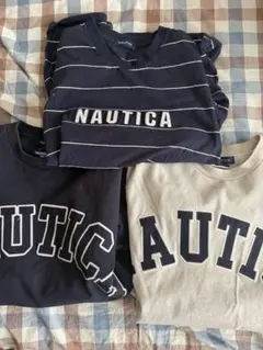 中古nautica tee 3点セット L size