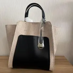 オペークドットクリップ　ハンドバッグ