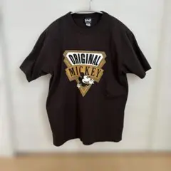 Schott Original Mickey Tシャツ Sサイズ ブラック