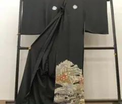 未仕立て品&黒留袖【正絹 和装小物 着物 振袖 留袖 和装 訪問着 西陣織】