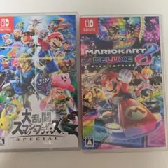 NintendoSwitchソフト大乱闘スマッシュブラザーズ &マリオカート8