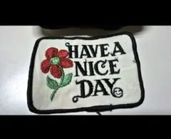 超希少　Have A Nice Day オリジナル　ワッペン　一枚売り