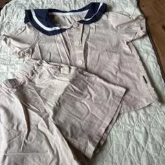 セーラー襟付き　コットン100% 130cm