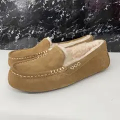 UGG ANSLEY スリッポン 9 26cm チェスナット